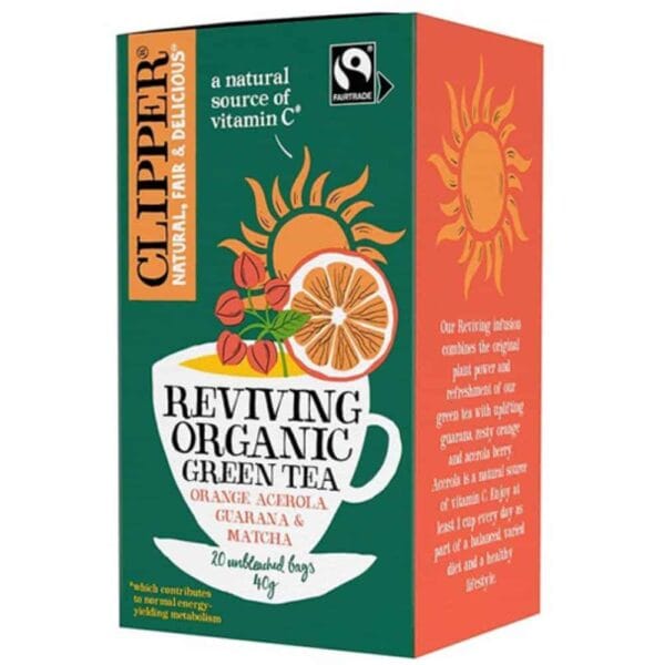 CLIPPER REVIVING GREEN TEA
