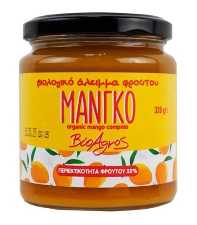 MARMELADA MANGO XORIS ZAXARI BIOAGROS