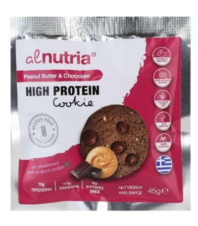 MPISKOTO PROTEINIS PEANUT BUTTER CHOCO AL NUTRIA