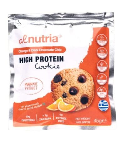 MPISKOTO PROTEINIS PORTOKALI SOKOLATA AL NUTRIA