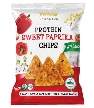 POP CROP PROTEIN CHIPS PAPRIKA