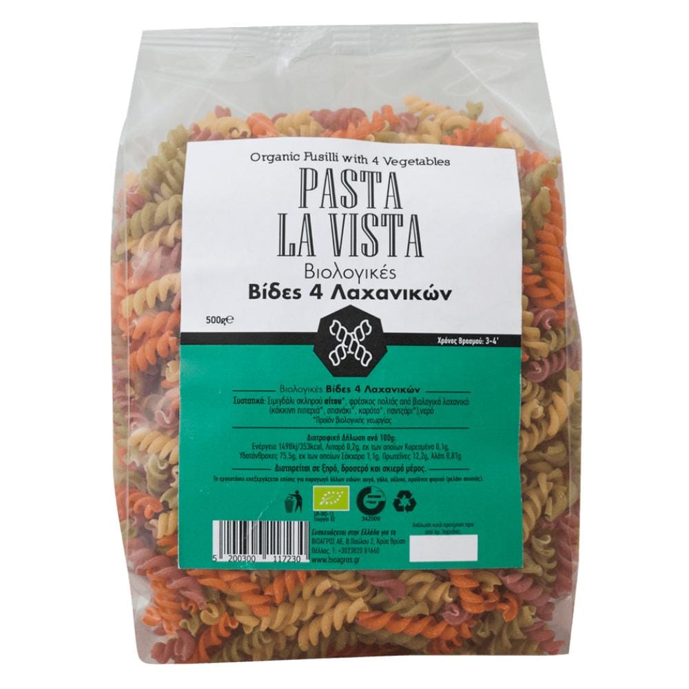 VIDES 4 LAXANIKON PASTA LA VISTA