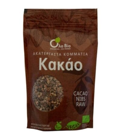 viologika akatergasta kakao nibs ola bio