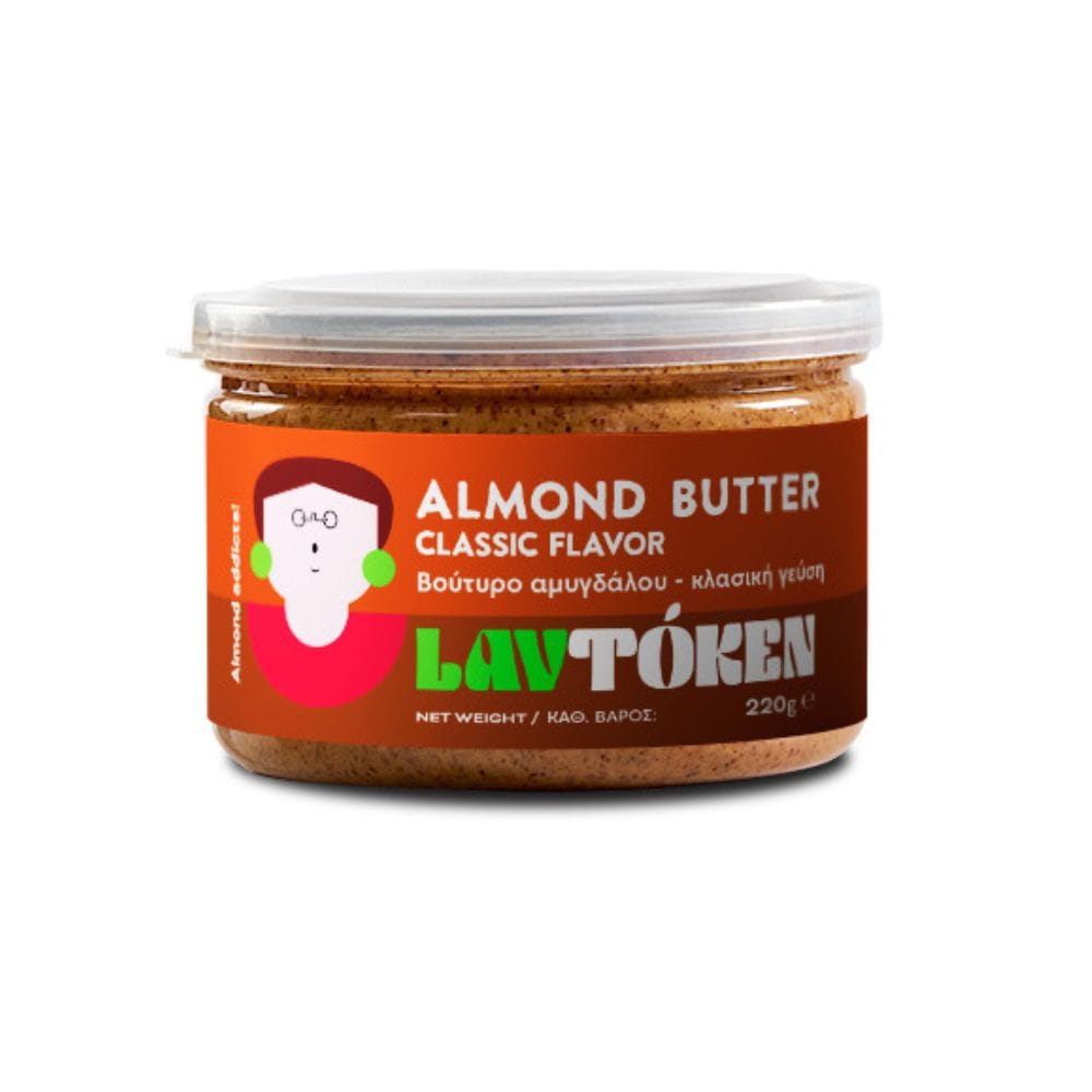 CLASSIC Βούτυρο Αμυγδάλου Κλασικό 220gr - Lavtoken - Image 1