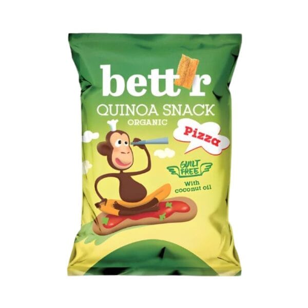 Βιολογικό Σνακ Πίτσα με Kινόα 50g - Bettr