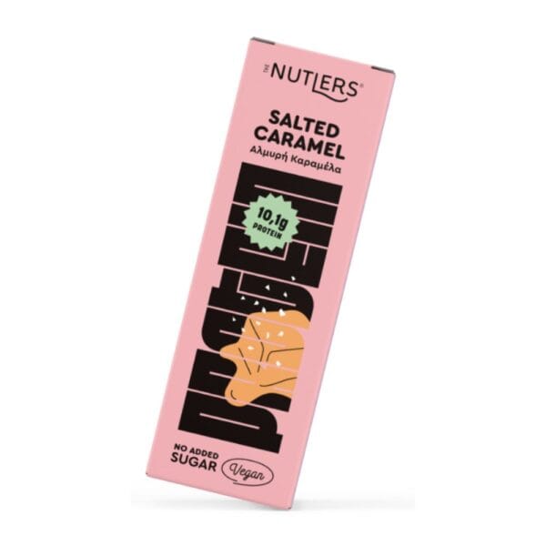 Μπάρα Πρωτεΐνης Salted Caramel 50gr - The Nutlers